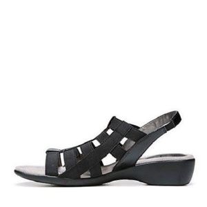 Shoes Lifestride Theory Black Stretch Comfort Sandals Poshmark